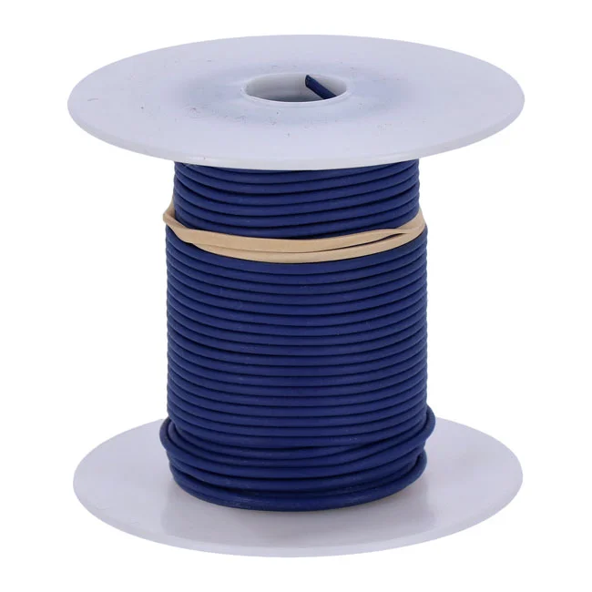 Standard Wire on spool, 18 gauge. 100 ft. Blue