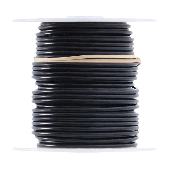 Standard Wire on spool, 14 gauge. 100 ft. Black