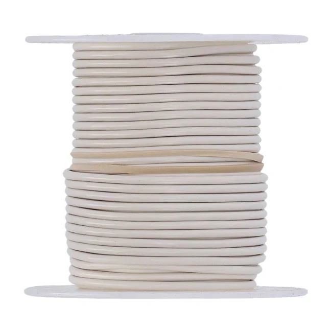 Standard Wire on spool, 14 gauge. 100 ft. White