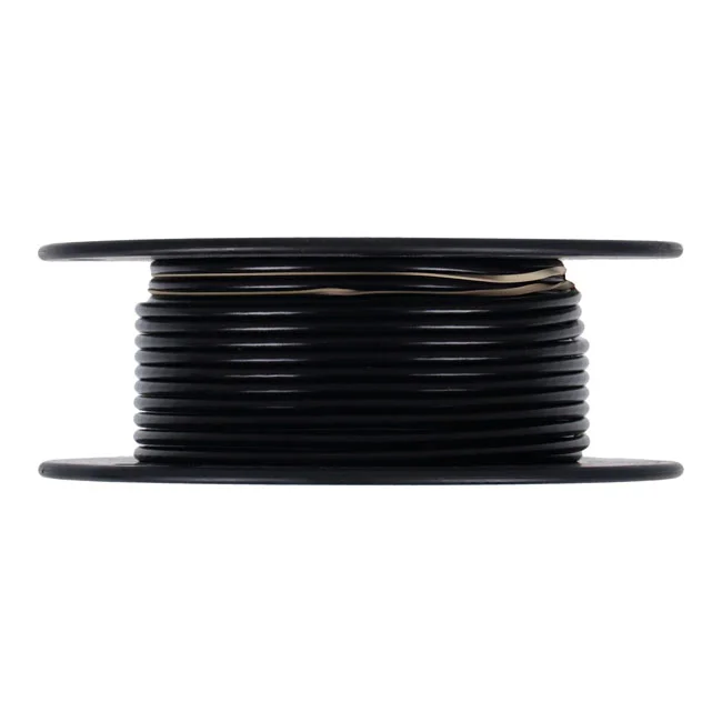 Standard Wire on spool, 10 gauge. 100 ft. Black