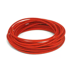 MCS Classic cloth covered wiring, 25ft. roll. Red