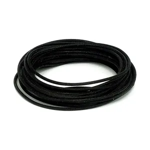 MCS Classic cloth covered wiring, 25ft. roll. Black