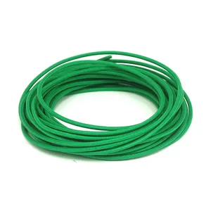 MCS Classic cloth covered wiring, 25ft. roll. Green