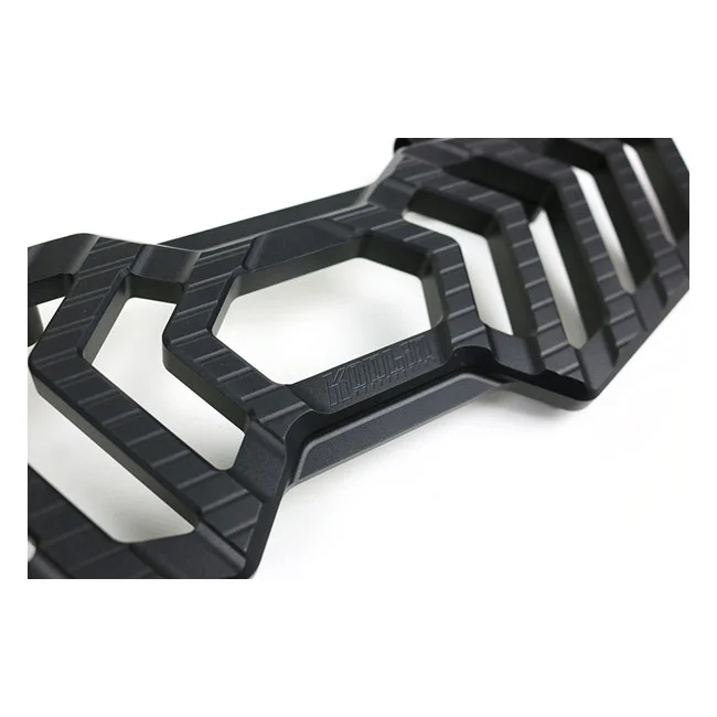 Kodlin ''Track'' floorboards. Black anodized