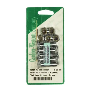 Gardner-Westcott Brake rotor bolt kit, tapered