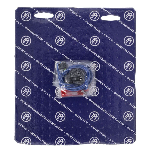 Performance Machine PM, Brake light switch. Black anodized