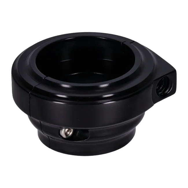 Performance Machine Machine, Contour throttle clamp. Black