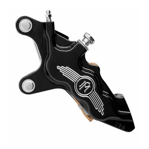 Performance Machine PM, 6-p 112x6b caliper. Bolt-on, 13" left front. Black CC