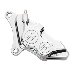 Performance Machine PM, 4-p 137x4b caliper. Bolt-on, 11.5" left front. Polished