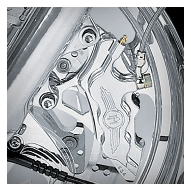 Performance Machine PM, 6-p 112x6b caliper. Bolt-on, 11.5" left front. Polished