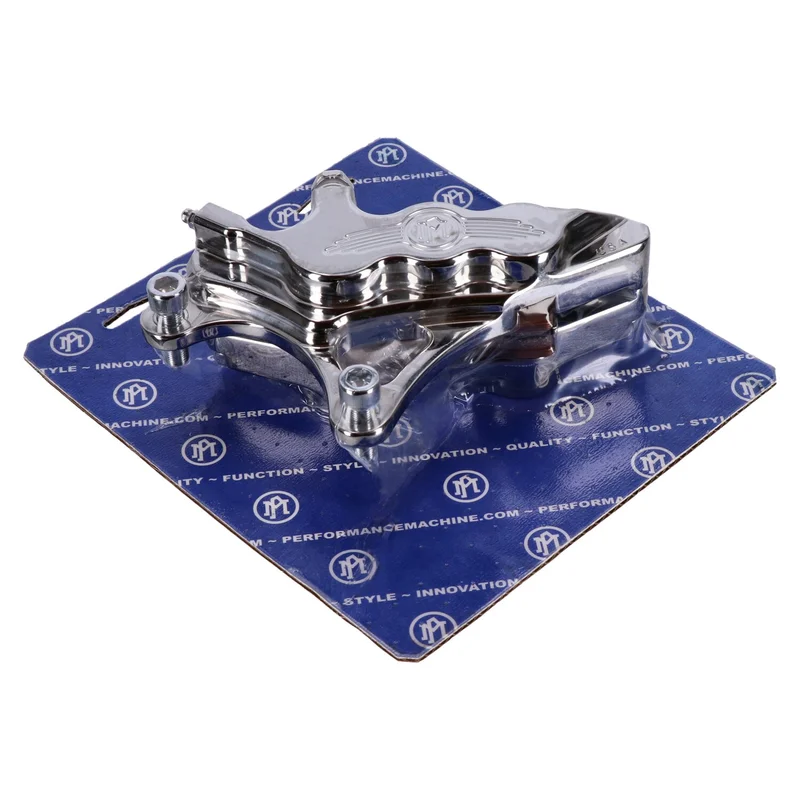 Performance Machine PM, 6-p 112x6b caliper. Bolt-on, 13" left front. Chrome