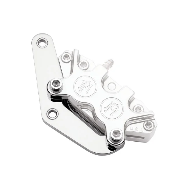 Performance Machine PM, Caliper bracket, 11.5" front left. Polished