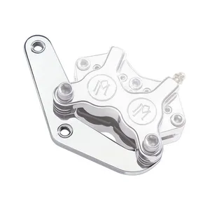 Performance Machine PM, Caliper bracket, 11.5" front left. Polished