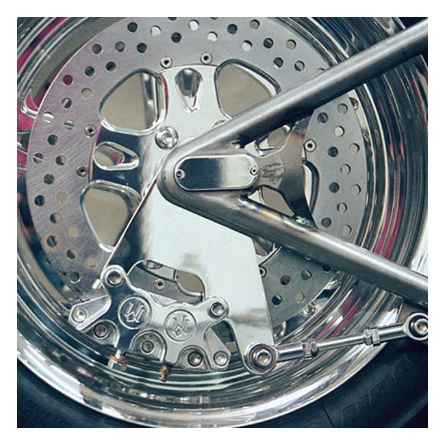 Performance Machine PM, Rear 4-p caliper bracket, 11.5". Chrome