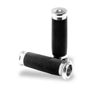 Performance Machine PM, Contour Renthal wrapped grips. Chrome