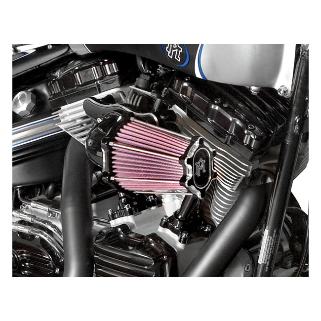 Performance Machine PM, ''FASTair'' intake, air cleaner kit. Black CC