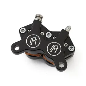 Performance Machine PM, Caliper bracket, 11.5" front left. Black CC