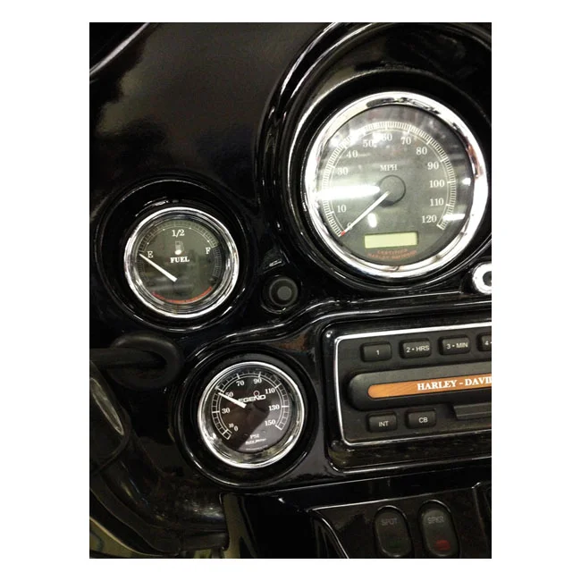 Legend Air Suspension Air gauge, black
