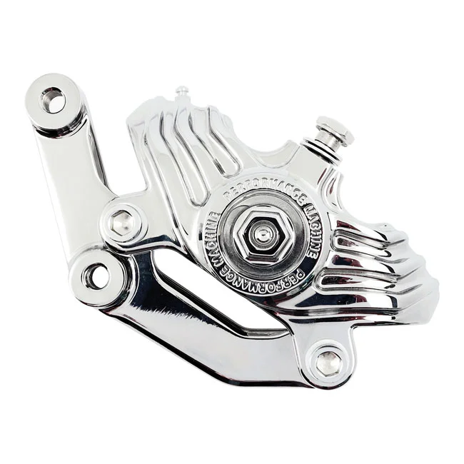Performance Machine PM, Vintage caliper bracket, 11.5" front left. Chrome