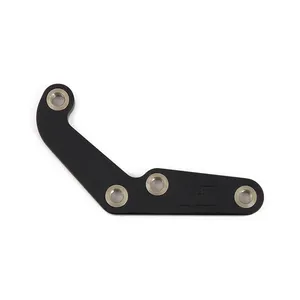 Performance Machine PM, Caliper bracket, 11.5" front left. Black