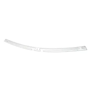 Performance Machine PM, Windscreen trim for Touring. Scallop. Chrome