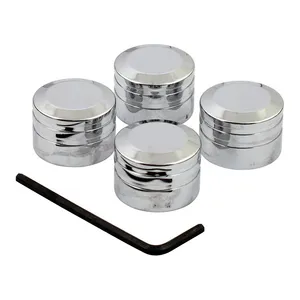 Riverside Custom Riverside Custom, head bolt cover kit. Chrome aluminum