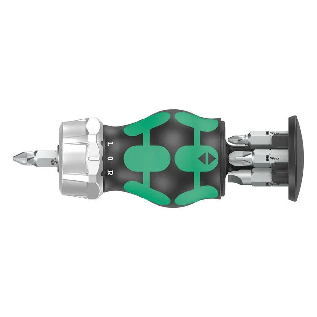 Wera Kraftform Kompakt Stubby magazin with rachet