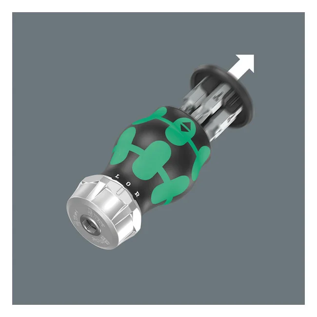 Wera Kraftform Kompakt Stubby magazin with rachet
