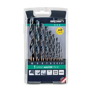 Alpen Alpen, Sprint master drill set 10 pieces