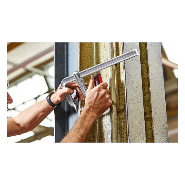 Bessey Steel GZ Screw Clamps with 90deg foldable handle