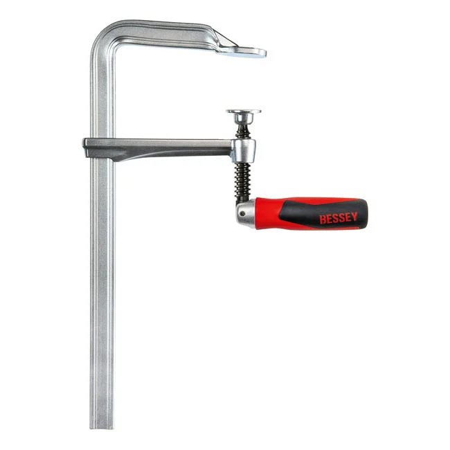 Bessey Steel GZ Screw Clamps with 90deg foldable handle