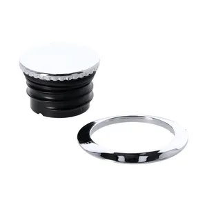 MCS Pop-up gas cap. Chrome