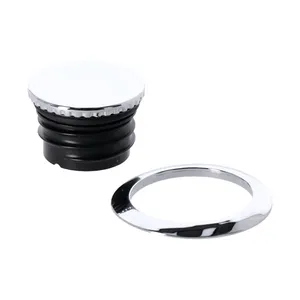 MCS Pop-up gas cap. Chrome