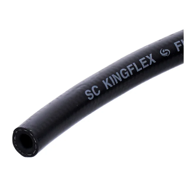MCS Black neoprene fuel / oil line hose, 8mm (5/16") - 954491