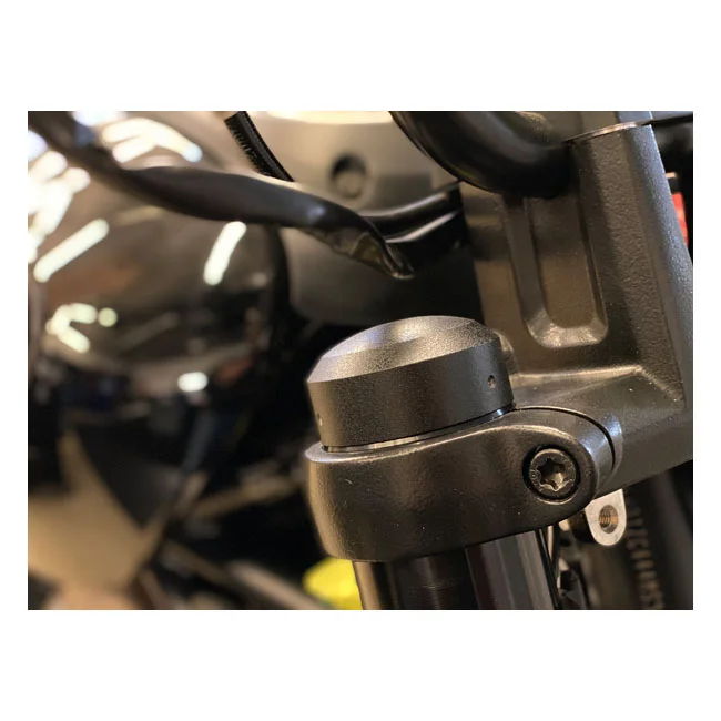 Killer Custom Custom, fork tube cap bolt covers