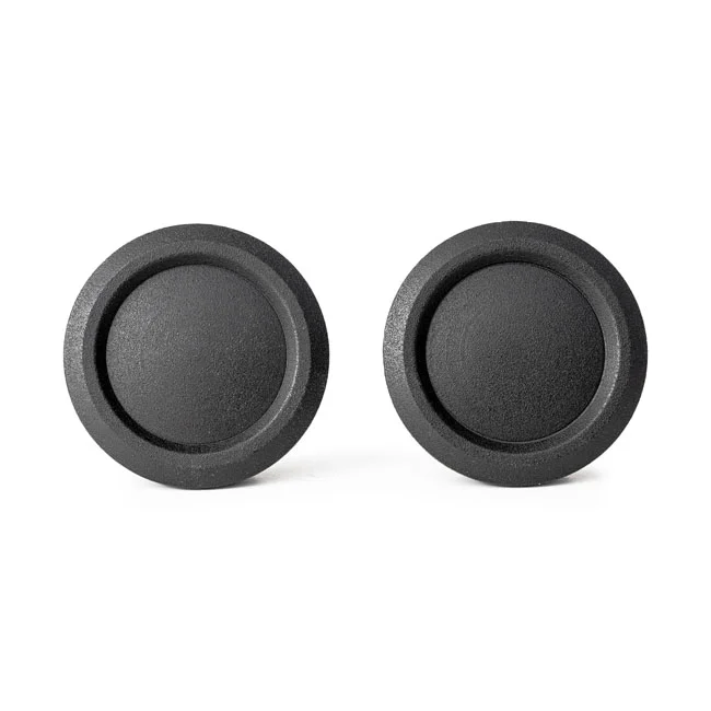 Killer Custom Custom, Sportster S swingarm axle cover set. Black