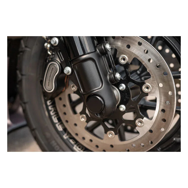 Killer Custom Custom, front axle cover set. Gloss black