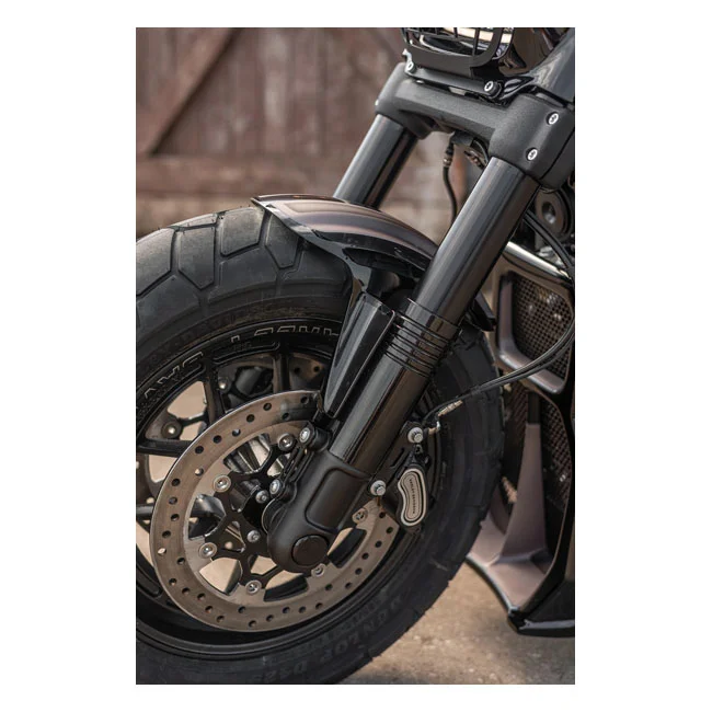 Killer Custom Custom, front axle cover set. Gloss black