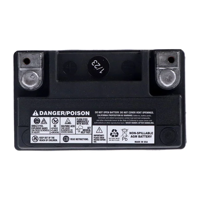 MCS Advance Series - AGM sealed battery. 12v, 12Ah, 220cca - 65958-04C