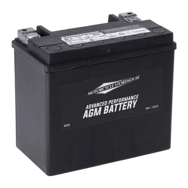 MCS Advance Series - AGM sealed battery. 12v, 19ah. 325cca - 65991-82B