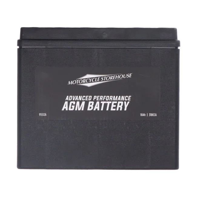 MCS Advance series - AGM sealed battery. 12v, 18ah, 310cca - 65989-97