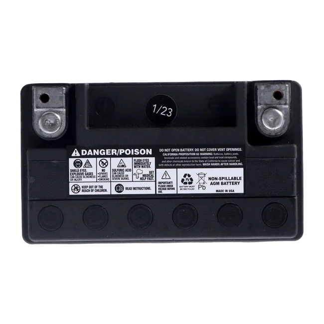 MCS Advance Series - AGM sealed battery. 12V, 19Ah, 325CCA - 65989-90
