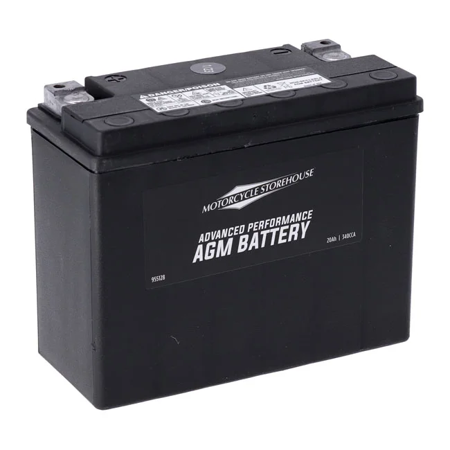 MCS Advance Series - AGM sealed battery. 12v, 20ah, 340cca - 66010-82C
