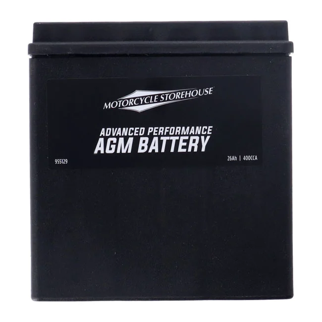 MCS Advance series - AGM sealed battery. 12v, 26ah, 400cca - 66010-97