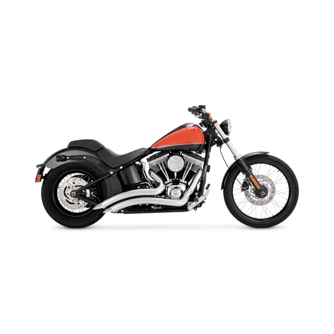 Vance & Hines & Hines, Big radius PCX exhaust. chrome