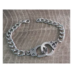 Amigaz Amigaz Handcuff Curb Chain Bracelet
