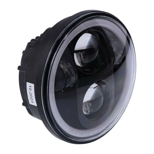 MCS Bright, 5.3/4" LED headlamp unit. Black - 955824