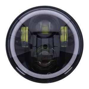 MCS Bright, 5.3/4" LED headlamp unit. Black