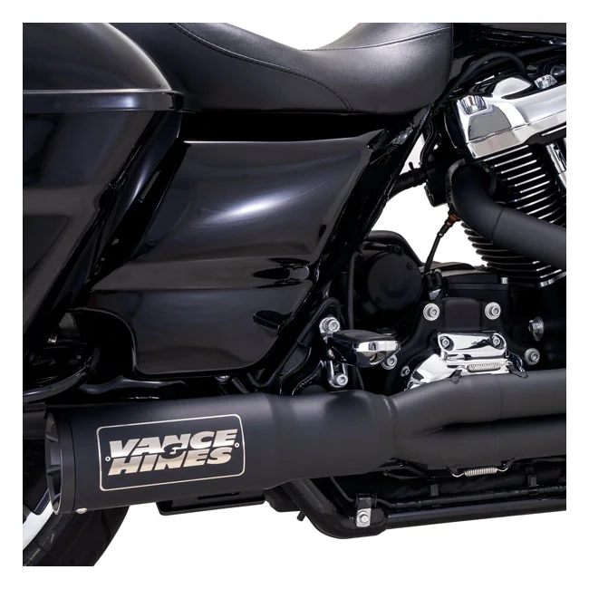 Vance & Hines & Hines, 2-1 hi output RR PCX exhaust. black