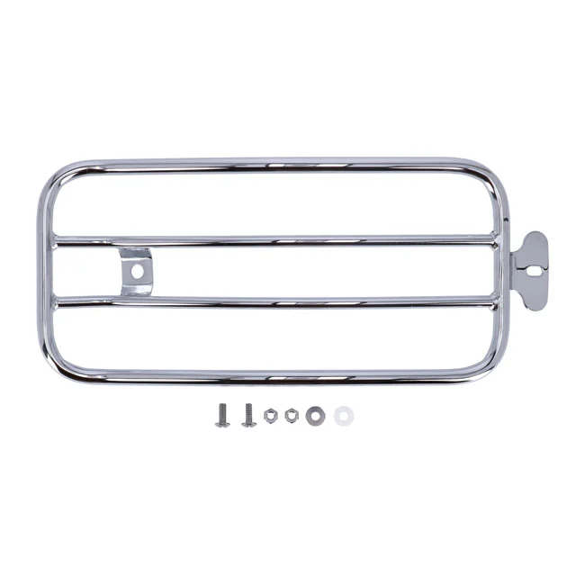 MCS Solo seat luggage rack, 7". Chrome - 955859